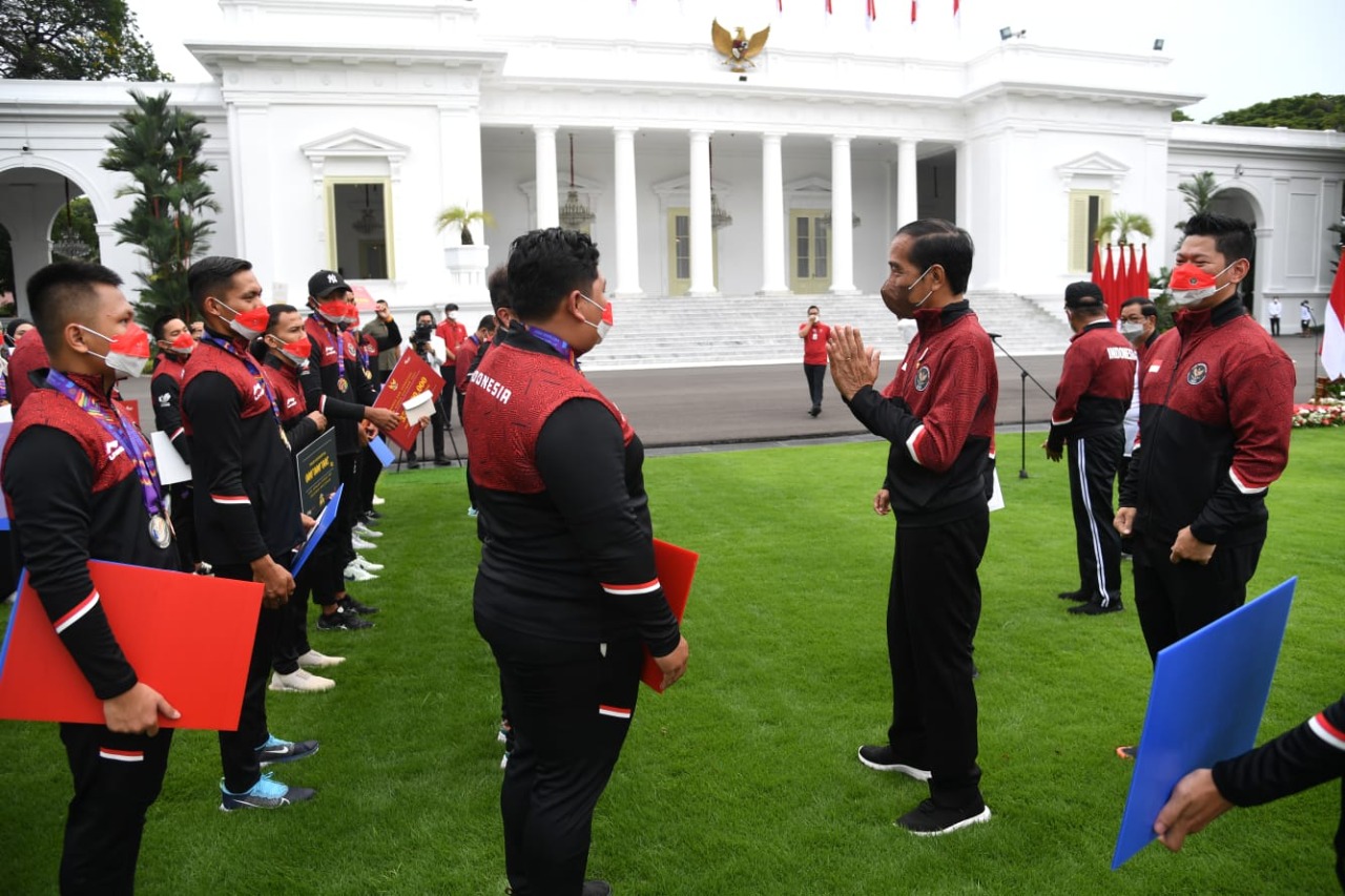 Presiden Jokowi Serahkan Bonus Bagi Atlet Peraih Medali SEA Games Ke-31 ...