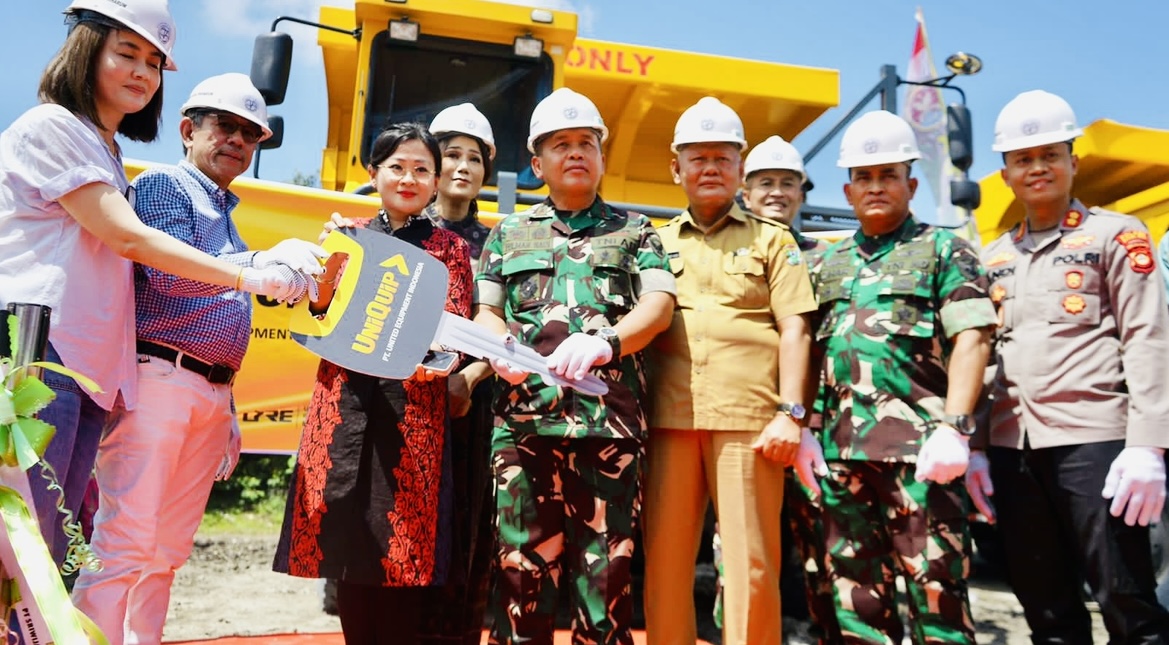 Pj Sekda Dampingi Pangdam II/SWJ Letakan Batu Pertama Pembangunan ...